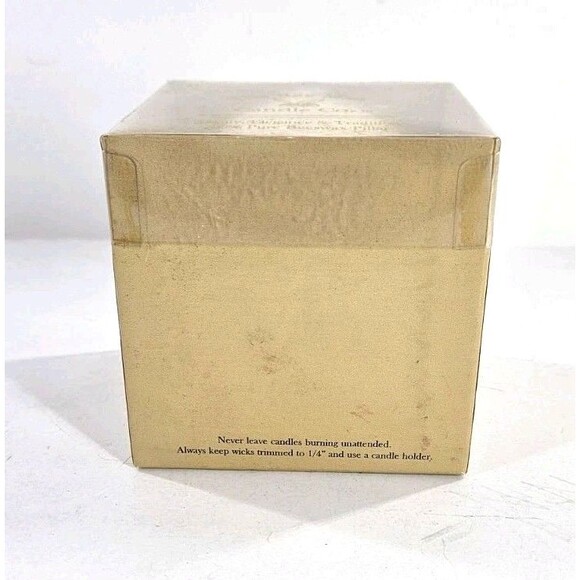 The Bee Man Candle Co.100% Pure Bees Wax Traditional Pillar Burns 40 hrs 3x3" - Picture 3 of 10